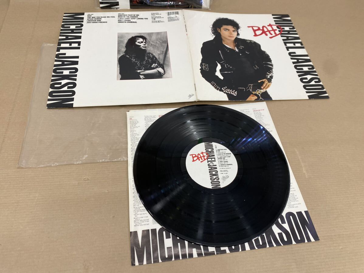 レコード マイケルジャクソン MICHAEL JACKSON BAD_画像4