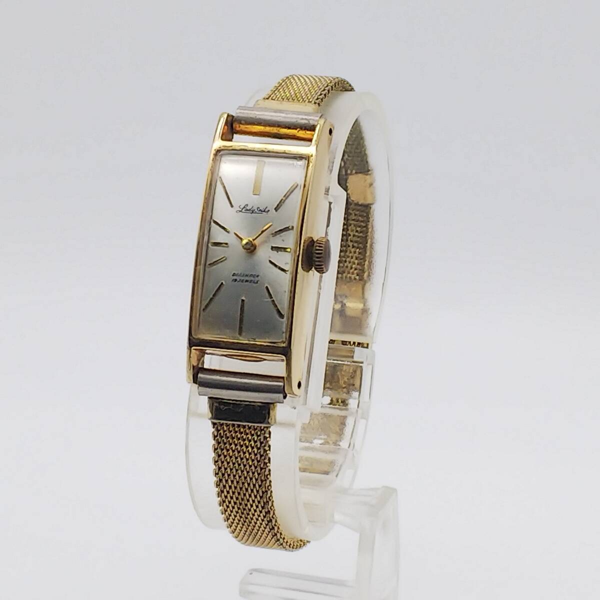 送料無料【手巻き】【動作品】 Lady SEIKO DIASHOCK ダイヤ 送料無料【手巻き】【動作品】 Lady SEIKO DIASHOCK ダイヤ