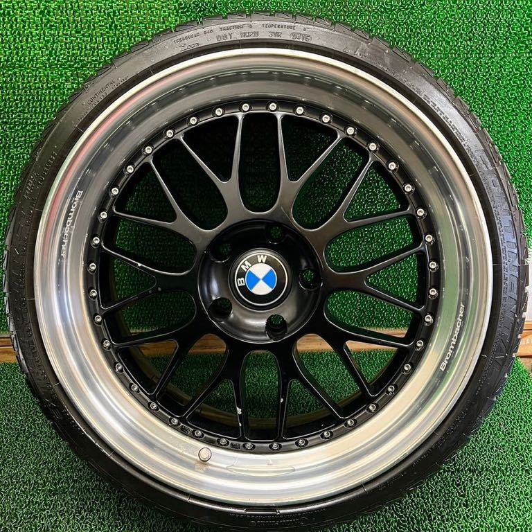 希少★WORK ブロンバッハ　Brombacher FVD ★ 19インチ　19×8.5J/9.5J +35 マットブラック　ホイール4本　売り切り　今回限り。_画像3