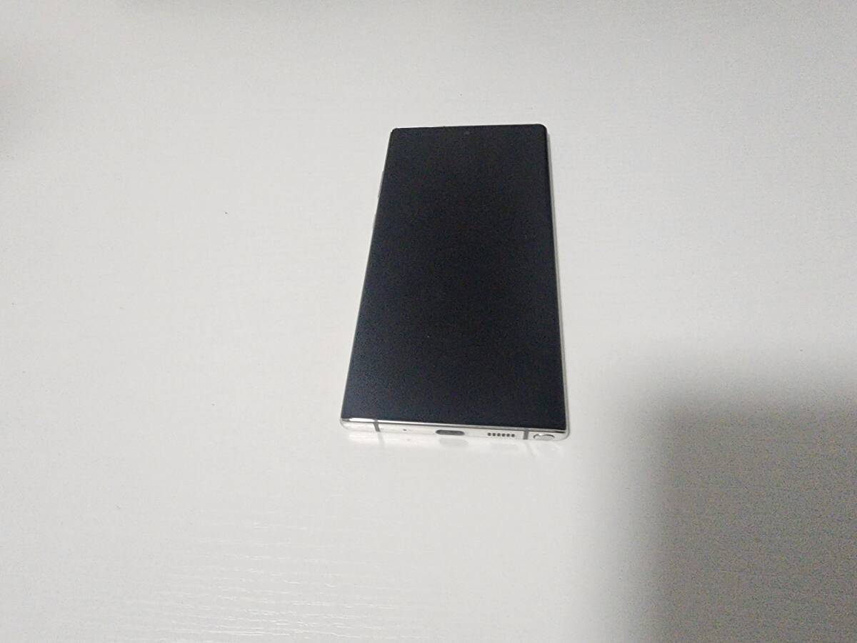 【中古美品】Galaxy Note10+ 256GB オーラホワイト SC-01M docomo 通信制限なし SIMフリーの画像3