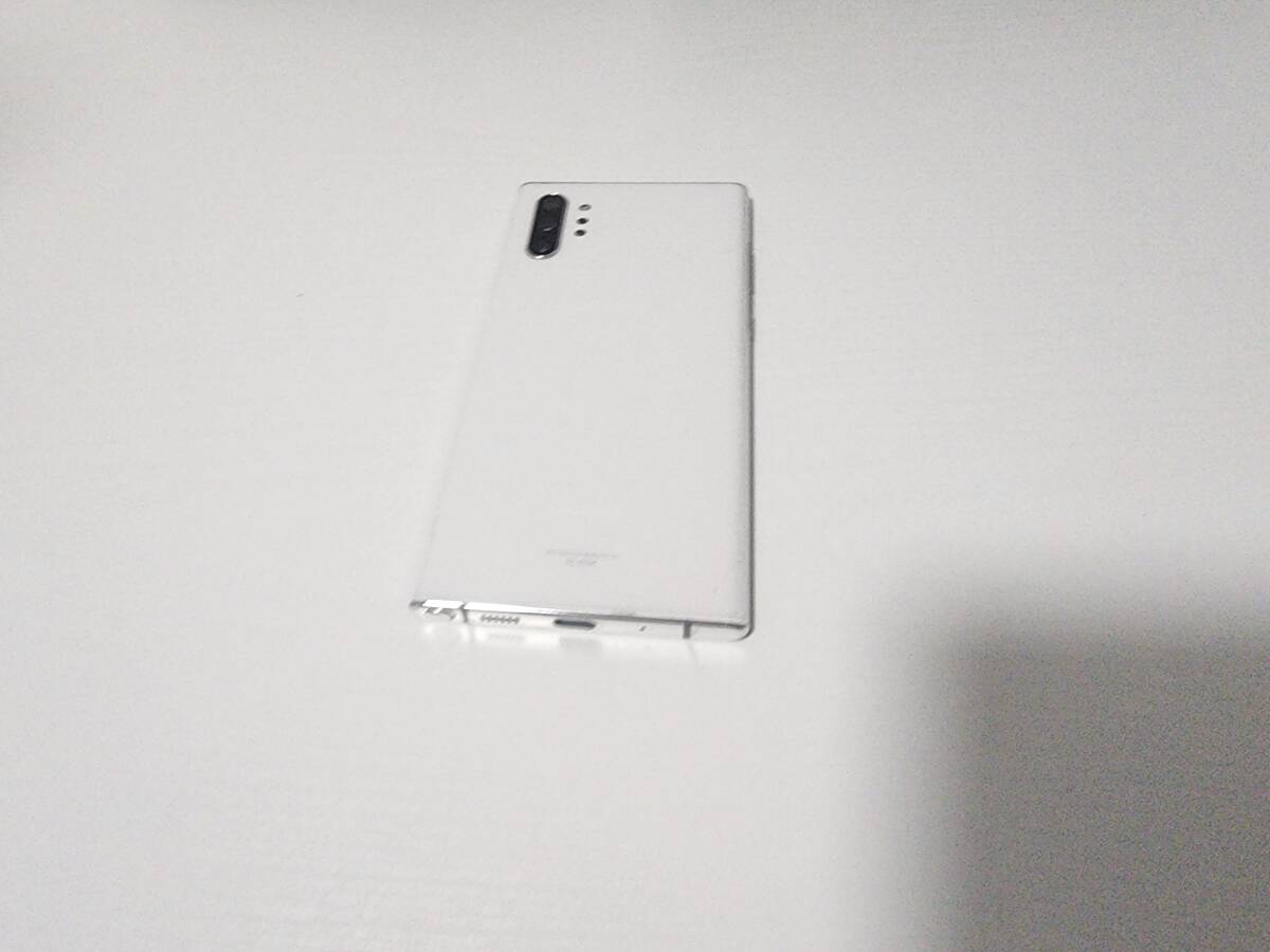 【中古美品】Galaxy Note10+ 256GB オーラホワイト SC-01M docomo 通信制限なし SIMフリー_画像2