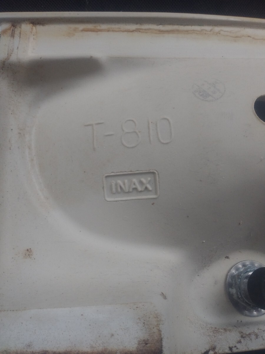 トイレ便器 洋式便器 ロータンクフタ INAX T-810 中古の画像4