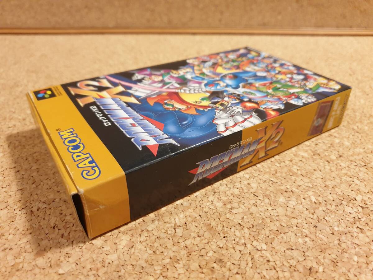 SFC 「ロックマンX2」 箱説付 スーパーファミコン ROCKMAN X2の画像6