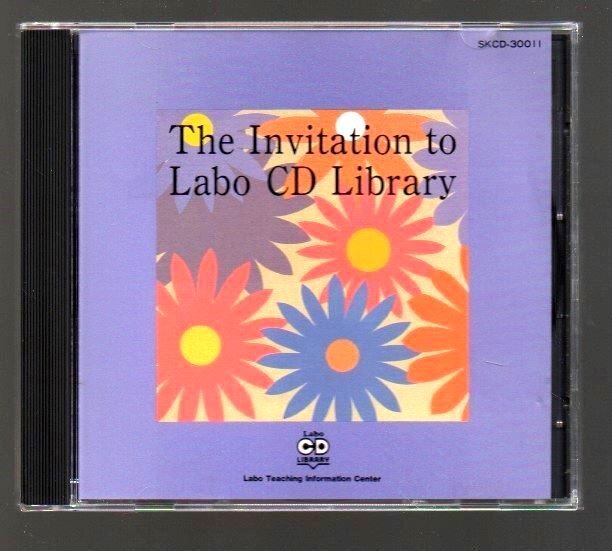 #The Invitation to Labo CD Library# not for sale (CD)#. rice field now day ./ Watanabe beautiful ../. nail ./. rice Akira /....# product number :SKCD-30011#1990 year # record surface excellent #