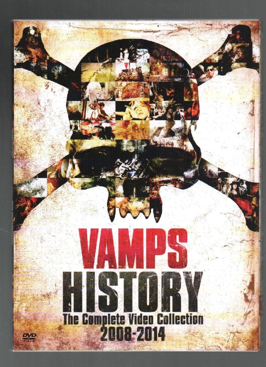 ■VAMPS(hyde)■映像ベストDVD■「HISTORY -The Complete Video Collection 2008-2014-」■初回限定盤B■PHOTOBOOK付■UIBV-90015■美品■_画像1