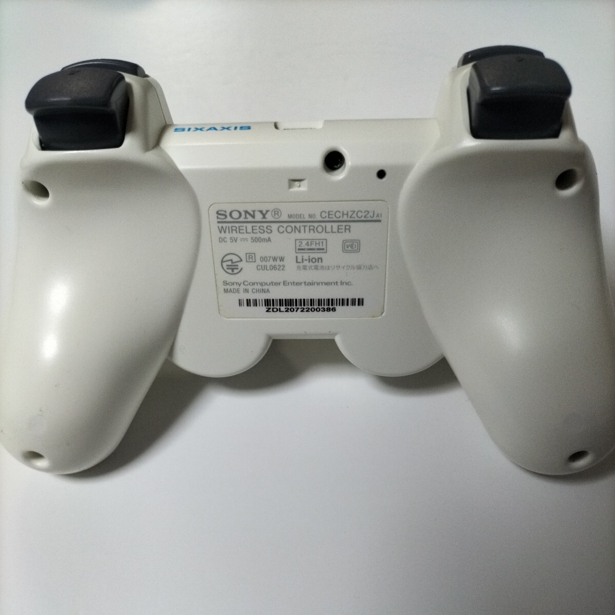 【分解清掃】【誤作動対策済】PS3 プレステ3 DUALSHOCK3 SONY コントローラー 純正品　 動作確認済み　メンテナンス済　1990_画像2