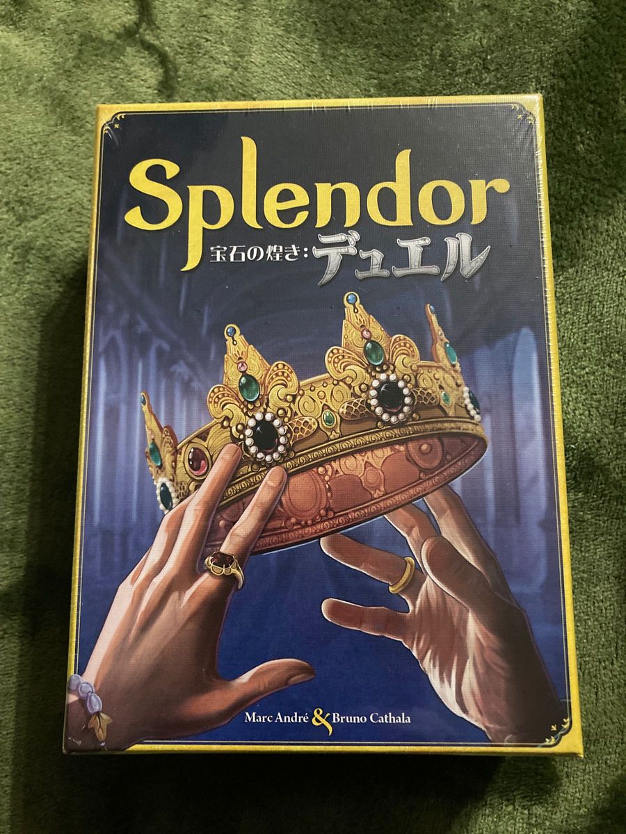 宝石の煌き Splendor ホビージャパン 日本語版 ボードゲーム　宝石の煌き３種+おまけ プレイマット