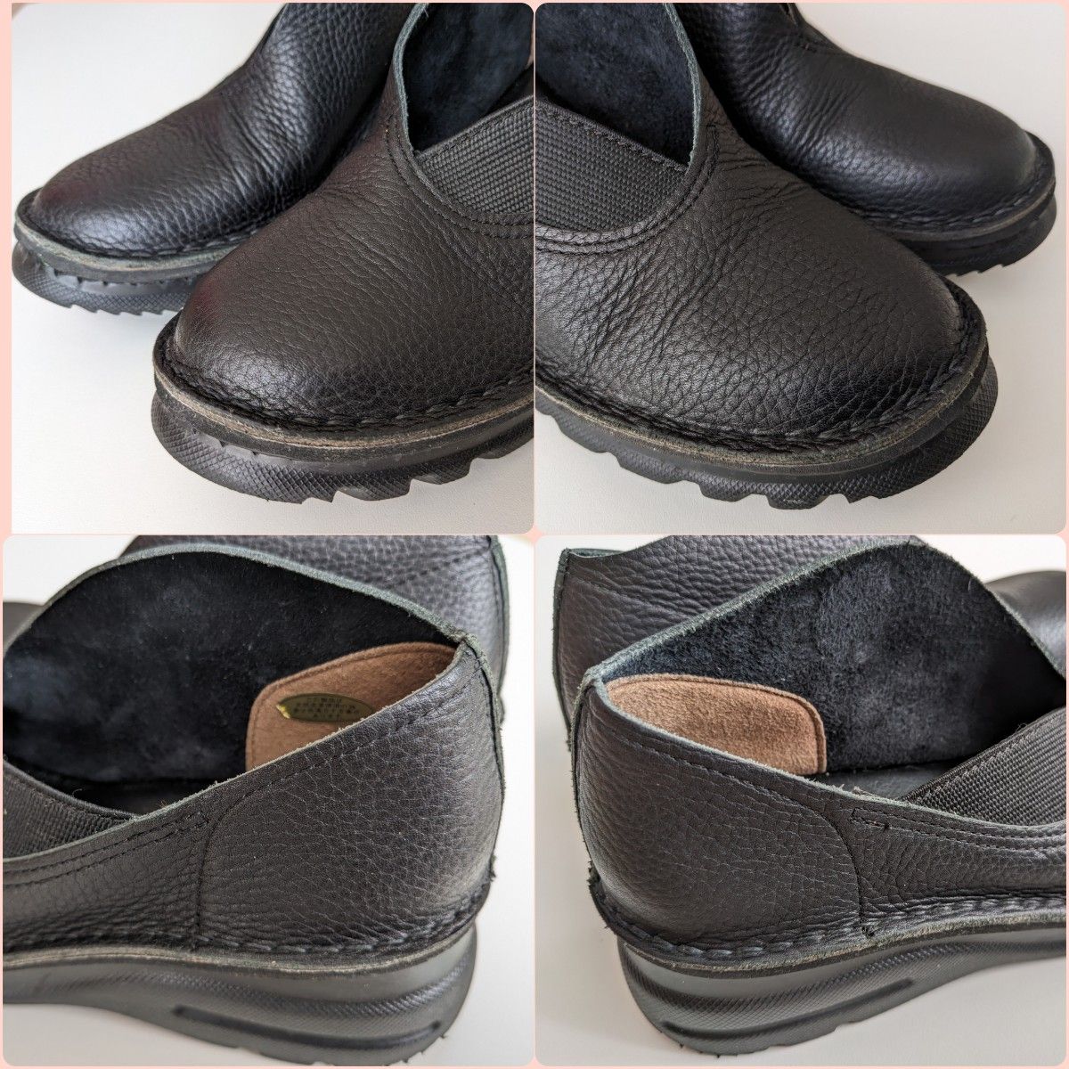 美品 GERVE 日本製 本革 コンフォートレザーシューズ 22㌢4E 幅広 職人手作り 革靴 小さめサイズ
