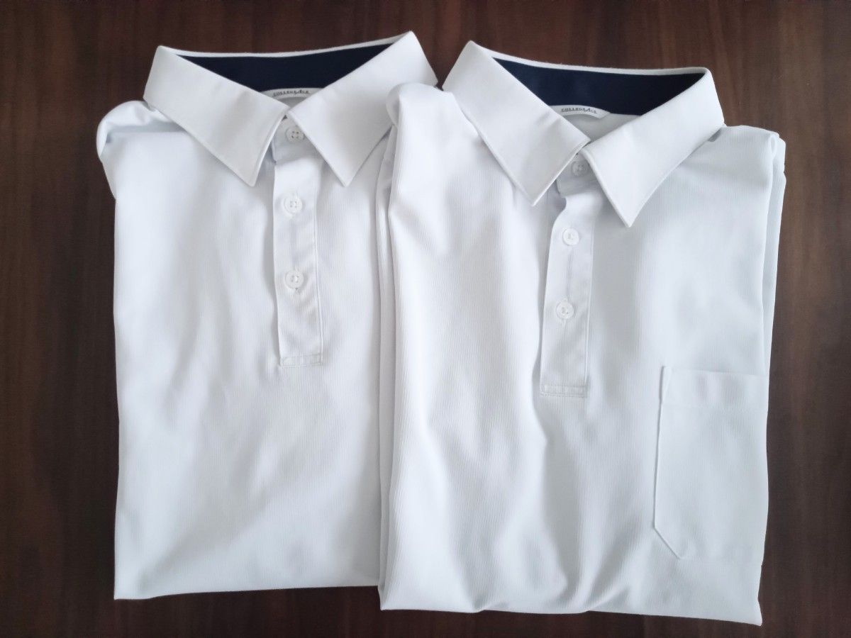 札幌第一高校　半袖プルオーバー ワイシャツ2枚