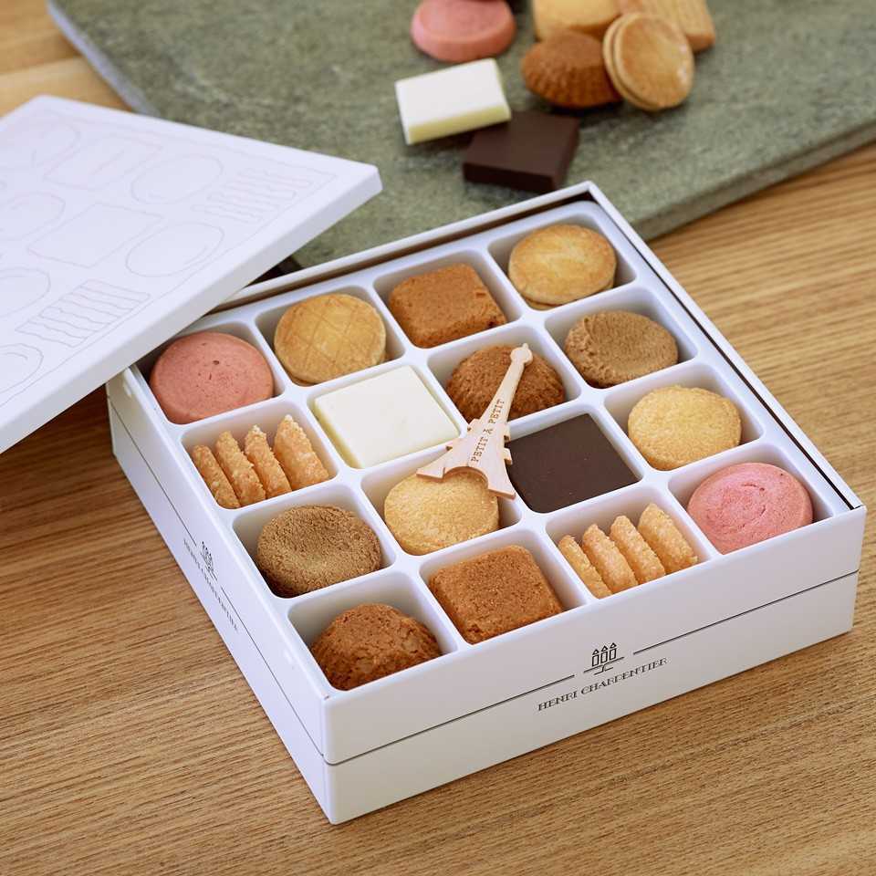 アンリ・シャルパンティエ プティタプティ Mサイズ 1箱44個入 アンリシャルパンティエ クッキー缶 クッキーの画像2