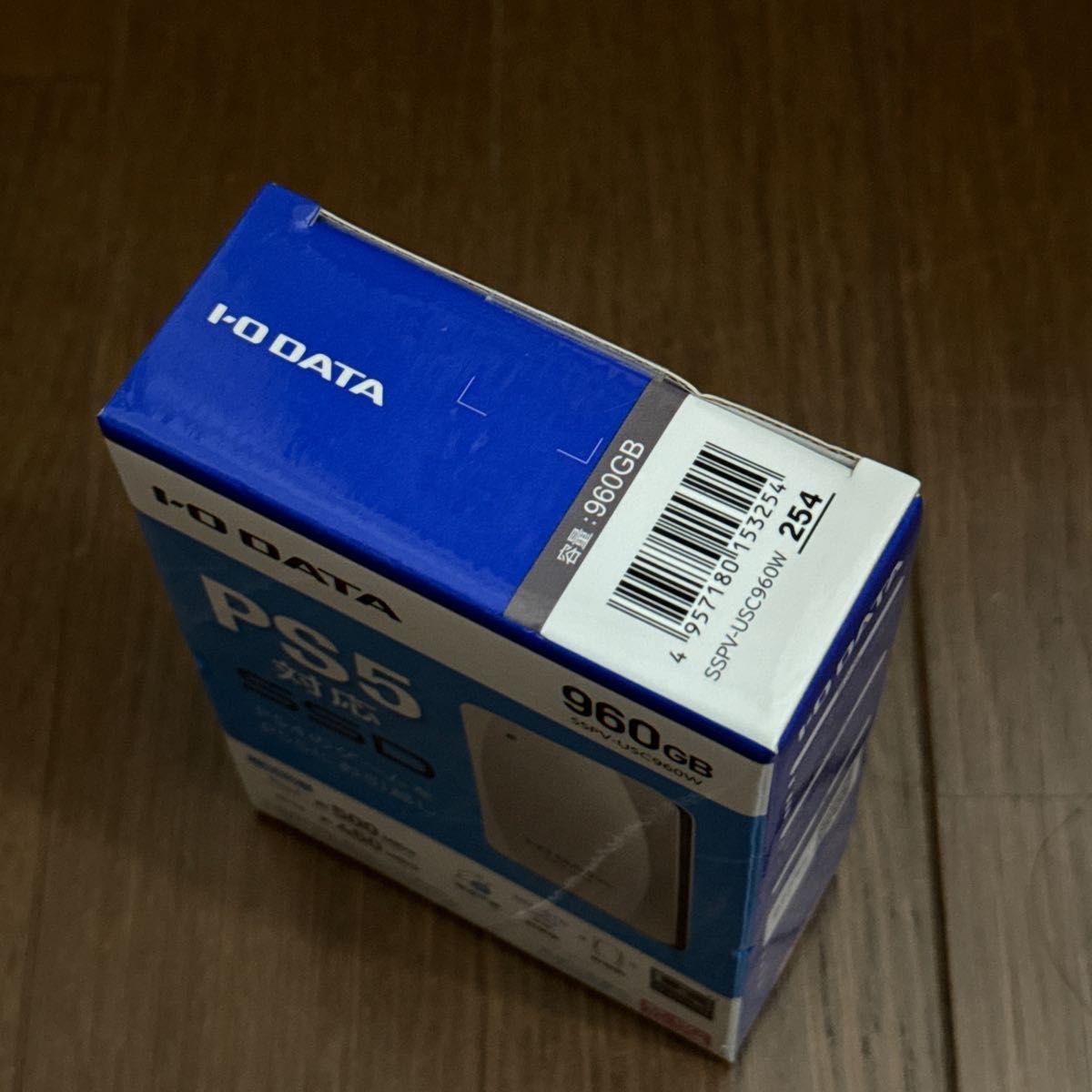 新品 I-ODATA ポータブルSSD USB3.2 Gen2対応 SSPV-USC960W