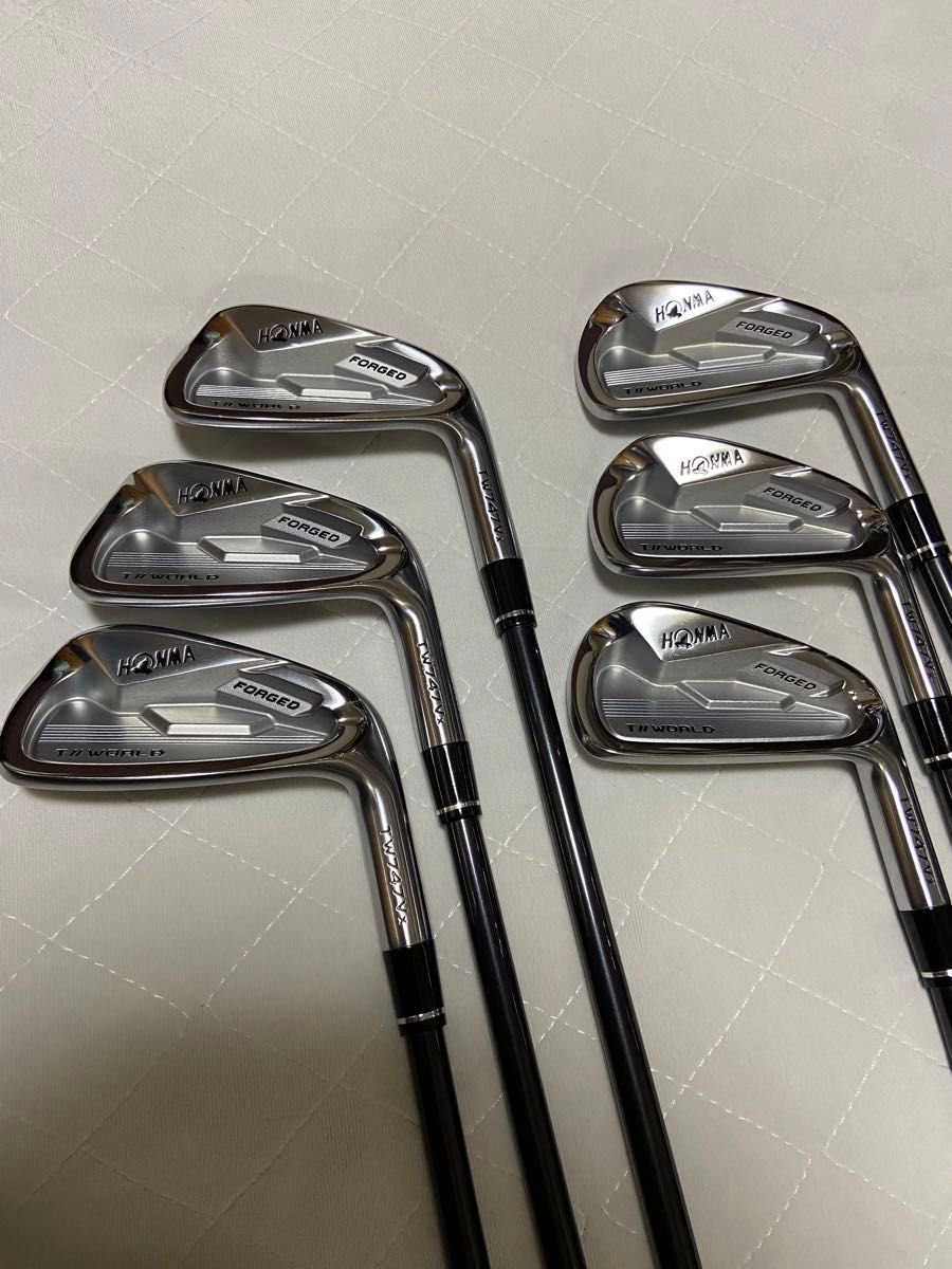 美品　HONMA TW747VX 5〜10  VIZARD IB-WS 85S