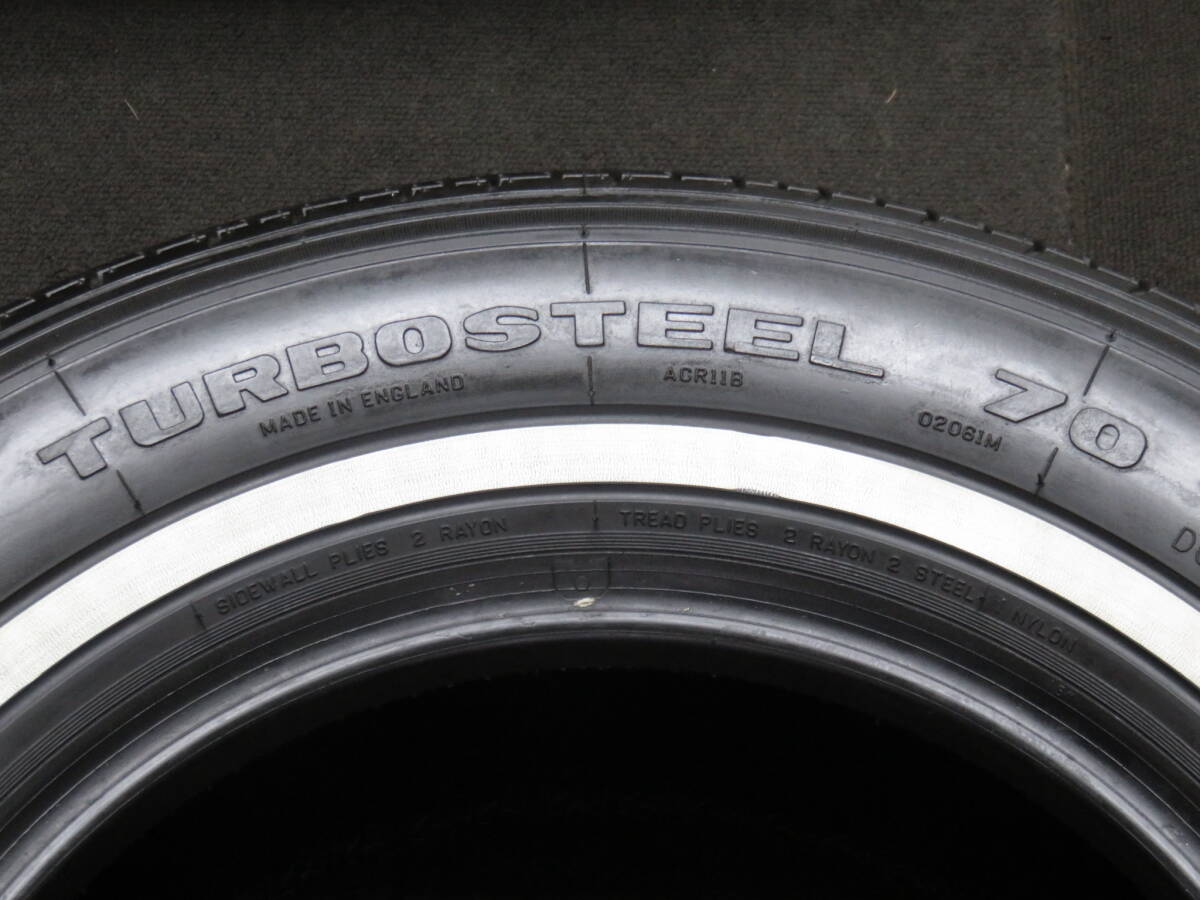 引取大歓迎！235/70R15　夏4本 2021年製　エイボン　AVON TURBOSTEEL70　ホワイトリボン　XO2-1-3_画像8