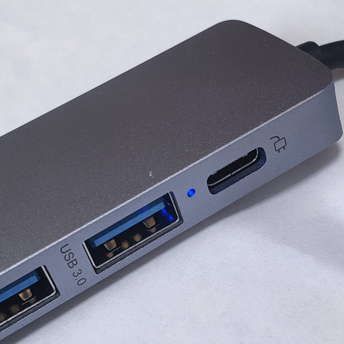 「一円スタート」 Minitito USB C 7-in-1 ハブ 4K HDMI/LAN/PD/USB 3.0 & USB 2.0 ポート/TF & SDスロット「 1円」AKI01_1750_画像3