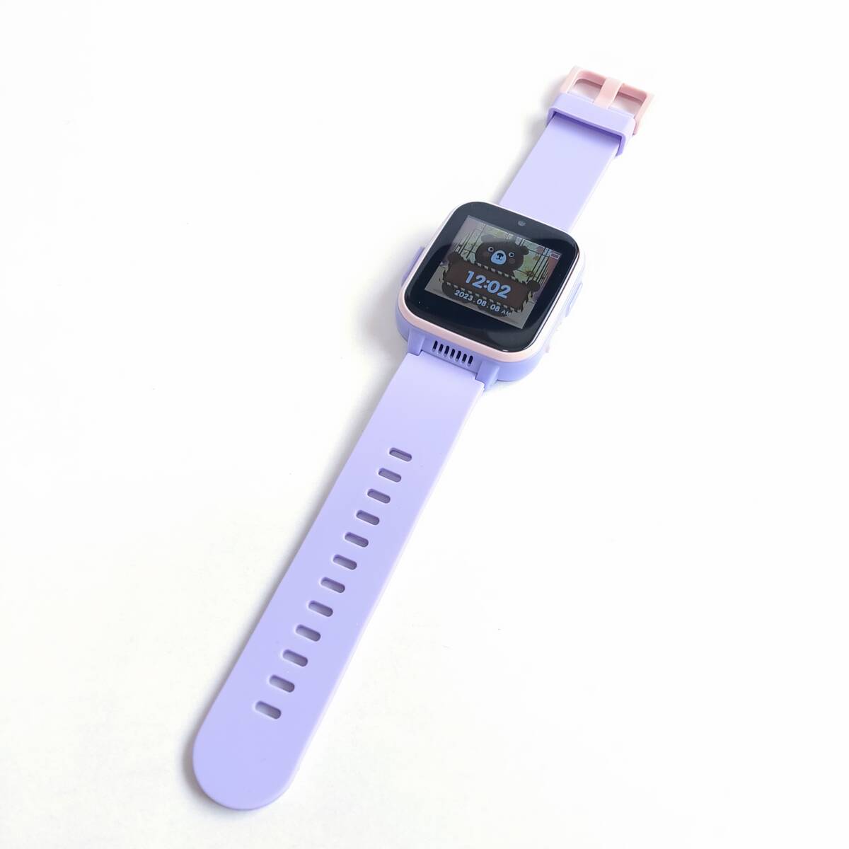 [ one jpy start ] smart watch for children Kids against place age 6 -years old and more purple Y90[1 jpy ]AKI01_2039