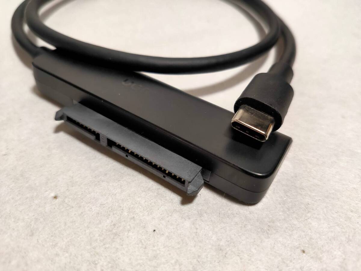 【一円スタート】UGREEN SATA USB変換ケーブル SATA USB 変換アダプター 2.5インチ SATA3 1円 HAM01_1832_画像3