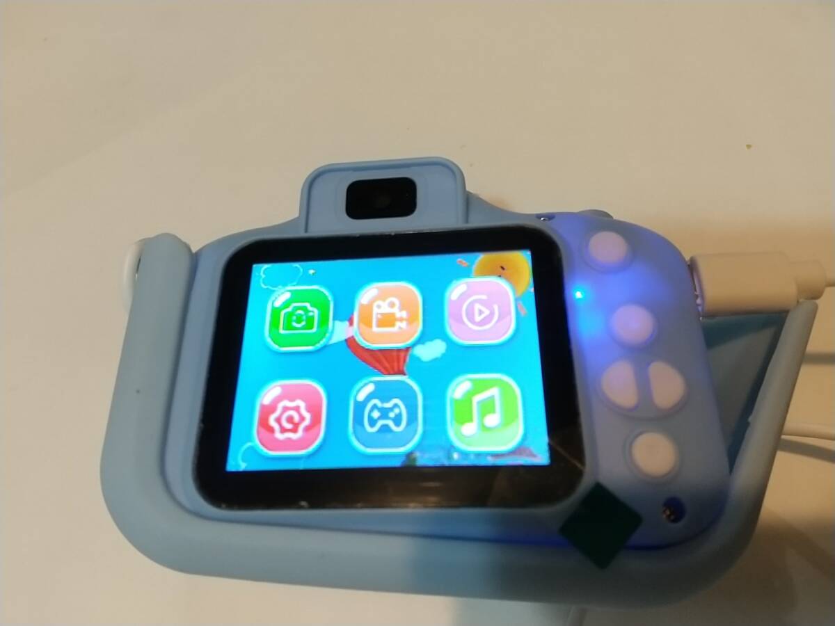 【一円スタート】キッズカメラ 子供 カメラ トイカメラ ピントキッズ デジタルカメラ 3歳5歳8歳 プレゼント 1円 HOS01_0716_画像4