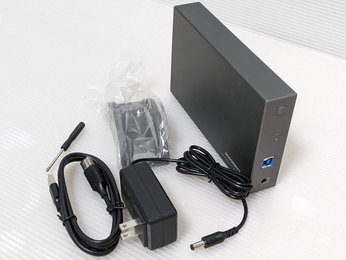 【一円スタート】HDDケース 3.5インチ RSHTECH USB3.0 ドライブケース RSH-339「1円」IKE01_1265_画像1