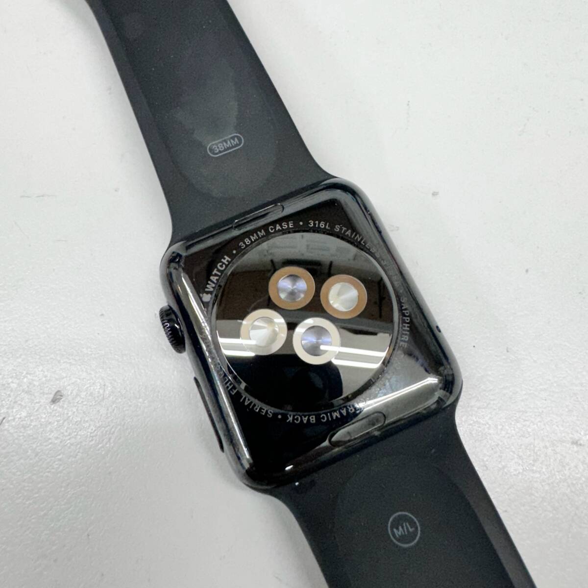 44796-180　稼働品　Apple Watch MLCK2J/A　初期化済み　送料180円～_画像3