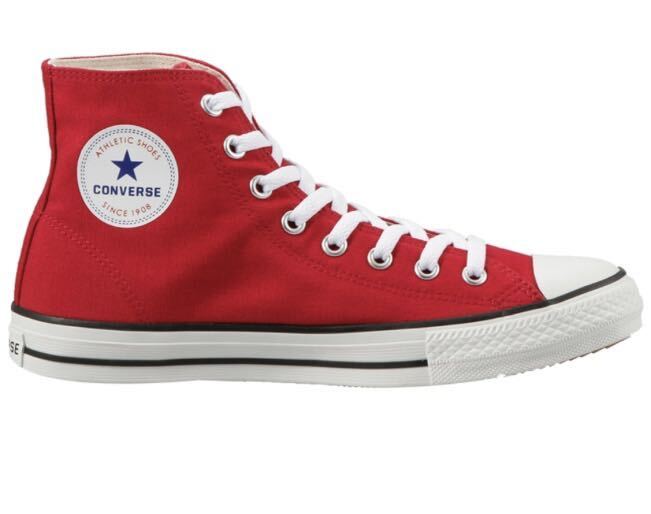 1円 コンバース CONVERSE NEXTAR110 HI 24cm 新品 未使用 ALL STAR 赤 レッド ラスト1足 匿名発送 チャックテイラー 送料無料の画像2