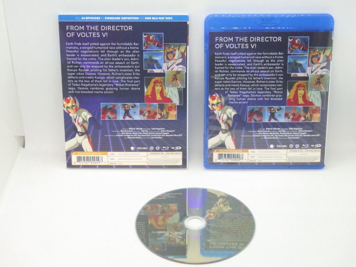 闘将ダイモス北米版　 Blu-ray ブルーレイ