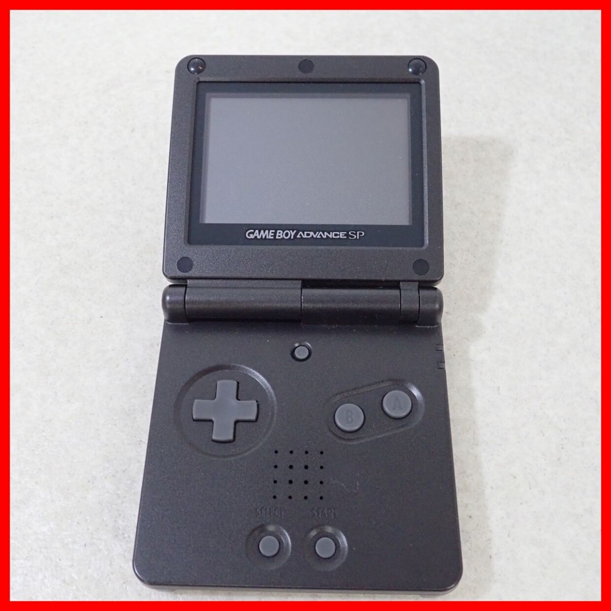 1円〜 動作品 GBASP ゲームボーイアドバンスSP 本体 AGS-001 オニキスブラック + ソフト メイドインワリオ まとめてセット Nintendo【10_画像4