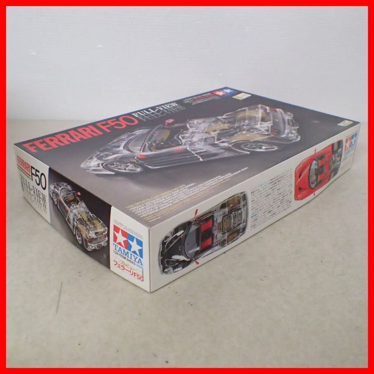 ☆未組立 タミヤ 1/24 フルビュー フェラーリF50 ITEM 24223 TAMIYA【20_画像9