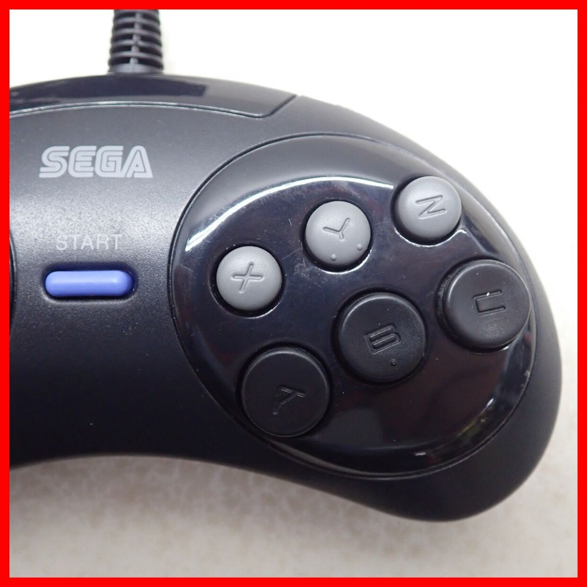 ◇動作品 MD メガドライブ SEGA ファイティングパッド 6B SJ-6000 2個 + マルチセレクター セガタップ HAA-2652 まとめてセット 箱付【10の画像10