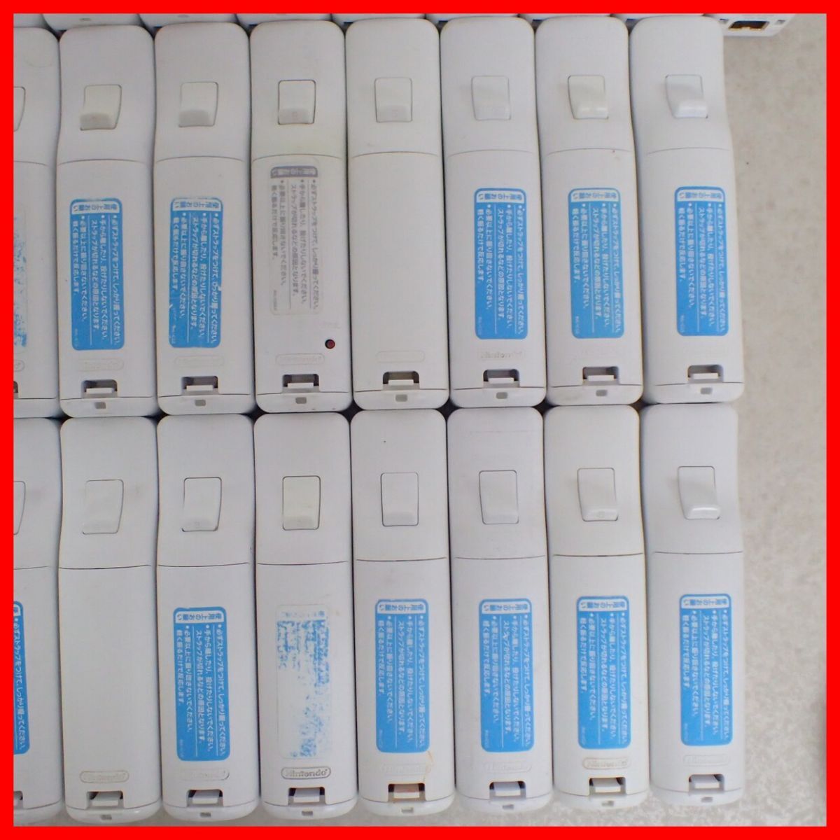 Wii remote control controller RVL-003 white together 50 piece large amount set nintendo Nintendo[20