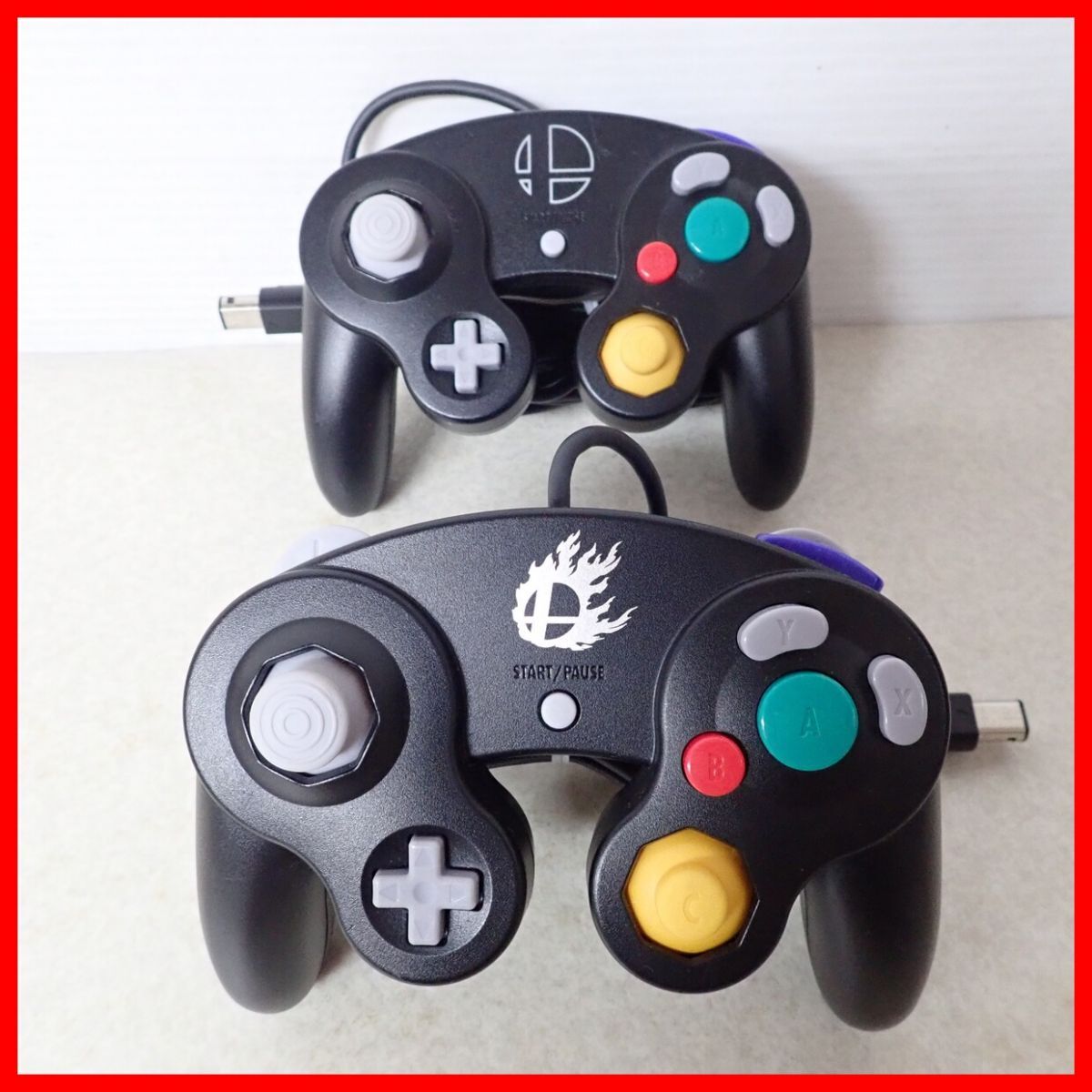  operation goods GC Game Cube controller smabla black /smabla white / emerald blue 4 piece set nintendo Nintendo[10