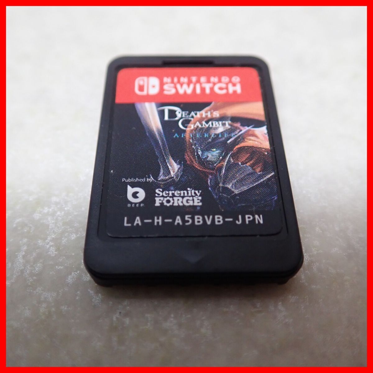 ◇動作保証品 NSW ニンテンドーSWITCH デス・ギャンビット：アフターライフ Serenity FORGE 箱付【PP_画像2