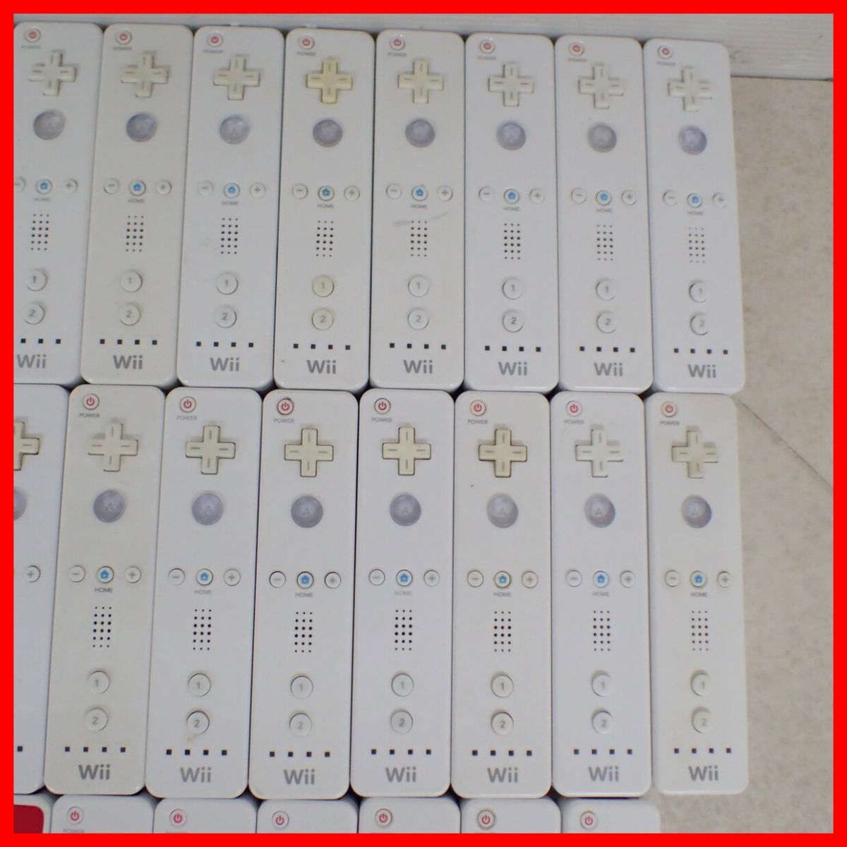 Wii remote control controller RVL-003 white together 50 piece large amount set nintendo Nintendo[20