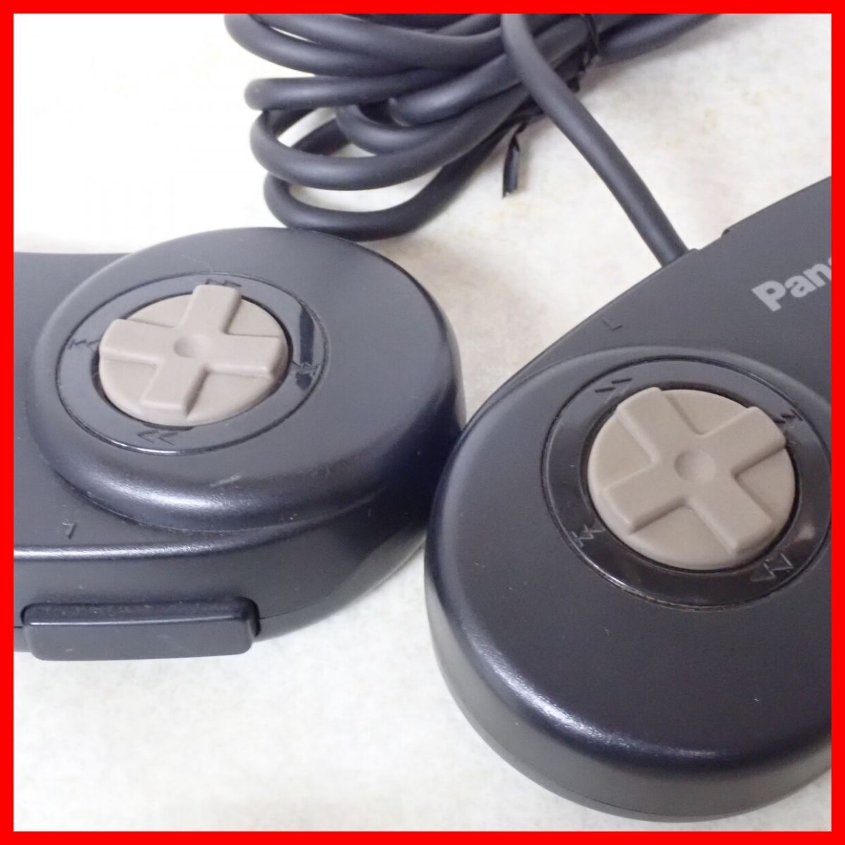 3DO controller FZ-JP1X control pad together 2 piece set Panasonic Panasonic Junk [10