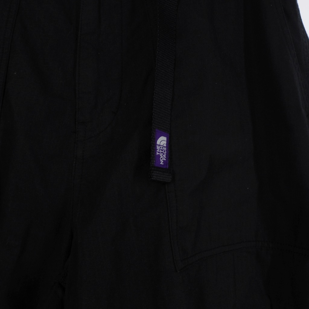 ノースフェイス パープルレーベル THE NORTH FACE PURPLE LABEL リップストック ワイズパンツ クロップド 34 黒 ブラック NT5316N メンズ_画像5