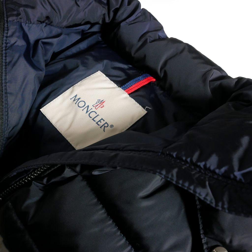 モンクレール MONCLER 19AW CHARPAL シャーパル ダウンコート ジャケット 140 ネイビー 紺 E29544990605 国内正規 キッズ_画像5