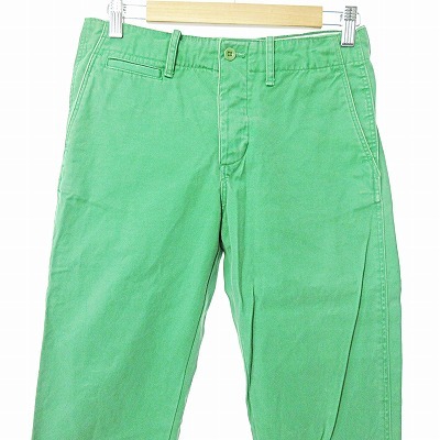  Ralph Lauren rugby RALPH LAUREN RUGBY color chino chinos work pants cotton green green 0 domestic regular goods 0312 IBO49reti-