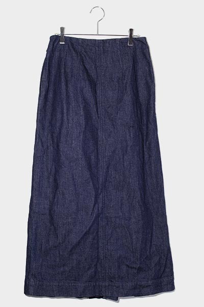 未使用品 JOHNBULL ジョンブル Denim skirts? デニムラップ スカート M INDIGO インディゴ AK764 /◆☆ レディース_画像2