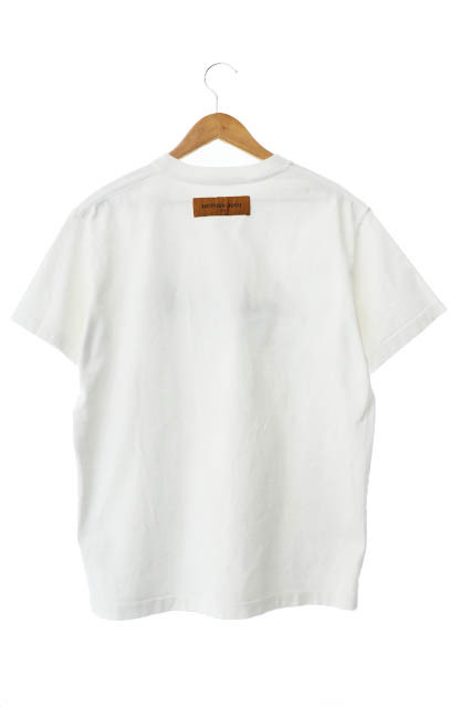 ルイヴィトン LOUIS VUITTON Virgil Abloh ヴァージル アブロー 20AW Signature Logo Embroidery Tee シグネチャー ロゴ 刺繍 半袖 Tシャツの画像2