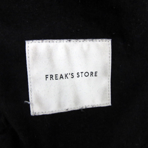 フリークスストア FREAKS STORE テーパードパンツ コーデュロイパンツ アンクル丈 無地 F 黒 ブラック /YS2 レディース_画像6