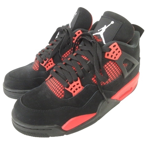 ナイキ NIKE Nike Air Jordan 4 Red Thunder/Crimson スニーカー CT8527-016 US10 28cm バイカラー ■U30 メンズ