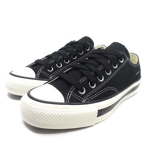 未使用品 コンバース CONVERSE アディクト ADDICT GOD SELECTION チャックテイラー キャンバス スニーカー ビブラム 1AD786 黒 25.5cm_画像1