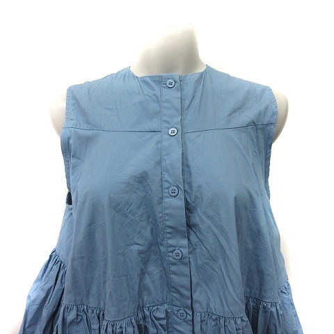  birthday bashuBIRTHDAY BASH tunic no sleeve tia-do blue blue /YI lady's 