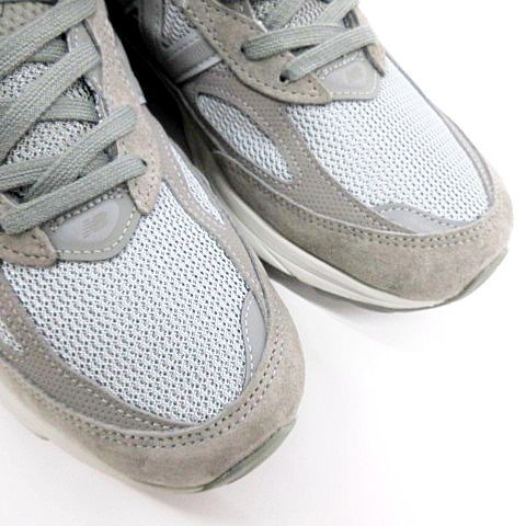 未使用品 ニューバランス NEW BALANCE × WTAPS M990WT6 grey スニーカー ランニングシューズ 8.5 D 26.5cm グレー A0311 メンズの画像7