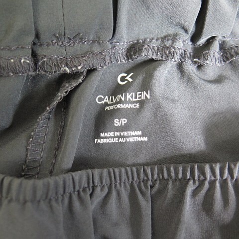 シーケーカルバンクライン ck Calvin Klein PERFORMANCE ジョガーパンツ 薄手 ストレッチ S/P ダークグレー 2sa5449 メンズ_画像4