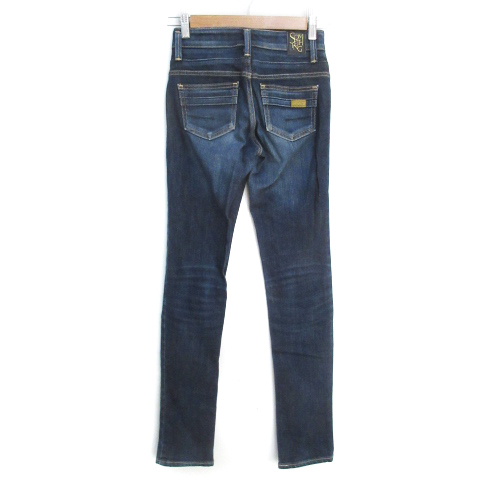 Something something Denim брюки джинсы обтягивающий брюки длинный длина стрейч материалы 26 индиго голубой темно-синий темно-синий /FF24 женский 