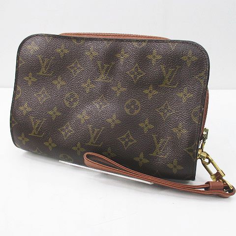 ルイヴィトン LOUIS VUITTON オルセー M51790 セカンドバッグ モノグラム ブラウン 茶系 フランス製 メンズ レディース_画像1