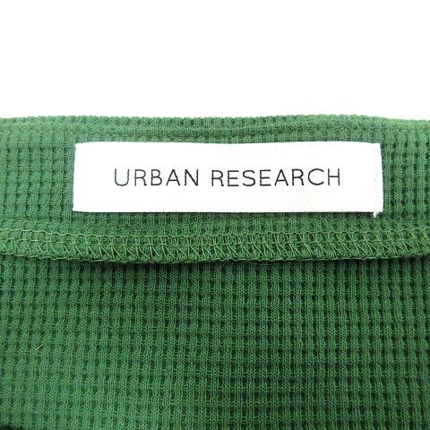 アーバンリサーチ URBAN RESEARCH カットソー ボートネック フレンチスリーブ Free 緑 グリーン /YK レディース_画像6