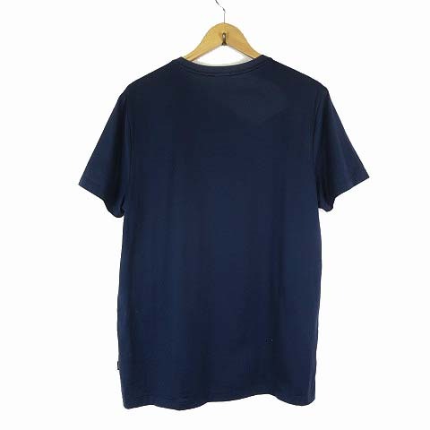 ヒューゴボス HUGO BOSS Tシャツ カットソー スリムフィット 半袖 クルーネック XL 紺 ネイビー 国内正規品 メンズ_画像3