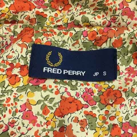  Fred Perry FRED PERRY coat da full hood mi leak wool plain long sleeve JP S beige lady's 