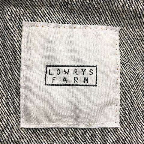 ローリーズファーム LOWRYS FARM ジャケット デニム Gジャン ジージャン スタンダード 無地 長袖 M 紺 ネイビー レディース_画像5